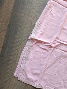 Elegant Pink Embroidered Kurta