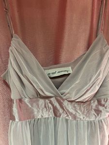 Elegant Sheer Midi Dress