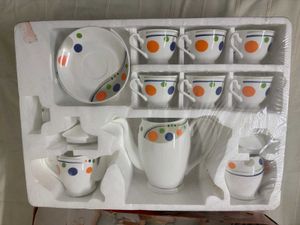 🆕Marvel Fine Bone China Tea Set - 18 Pieces