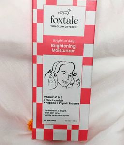 Foxtale Brightening Moisturizer