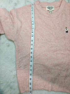 Cute Pink Knit Sweater