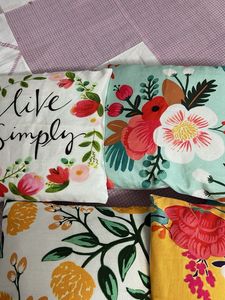 Floral 5 Piece Cushion Cover Set