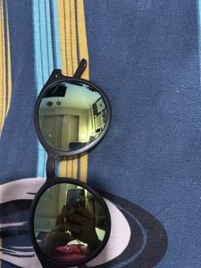 Stylish Round Mirrored Sunglasses