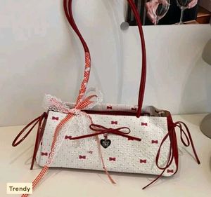 Cute Red Bow Clutch Bag