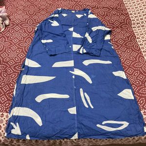 Purple Embroidered Kurta with pant
