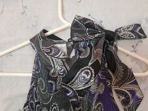 🔥BEST DEAL🔥Women's Elegant Purple Bow Top