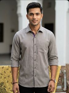Cambridge Branded Platina Formal Shirt - 40 cm
