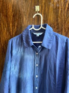 Old navy 34 bust  Blue shirt Dress with Belt