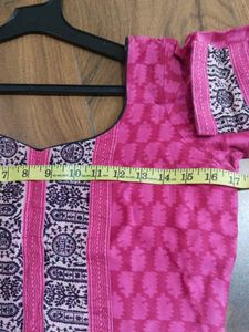 Buy1 Get1 (same price item) pink kurta