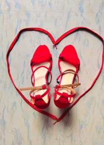 Red Heeled Sandals