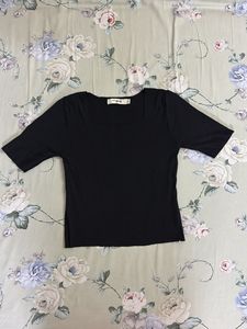 Black Crop Top