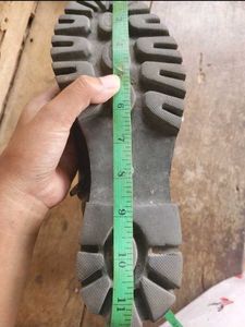 Chunky Platform Leather Boots