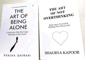 The Art of Being Alone & Overthinking combo Books