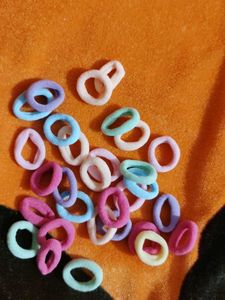 30 pc mini colorful rubber band