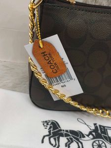 Coach Coffee Brown shoulder bag 🤎