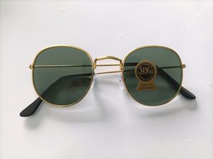 Round Green Sunglass