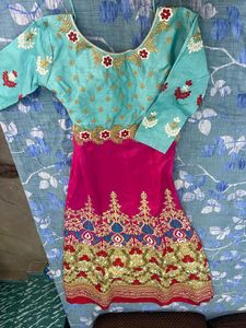 New Party Wear Floor Length Dress