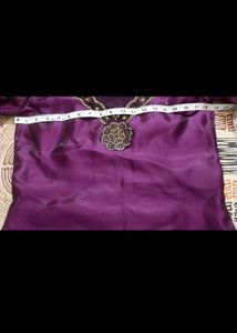 Elegant Purple Kurta Set with Palazzo
