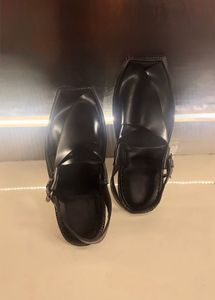 Peshawari Kaptan Leather Sandals