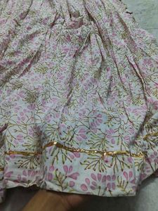 Flowy Printed Skirt
