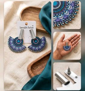 Bohemian Fan Earrings