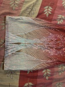 Sparkling Halter Neck Party Dress