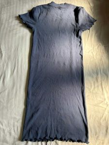 Blue basic dress