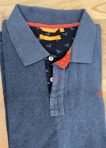 Men's Blue Polo Shirt