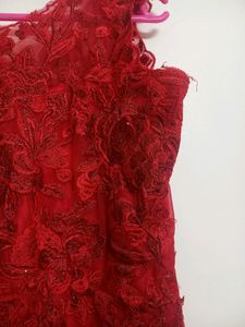 Red Evening Gown For Women..