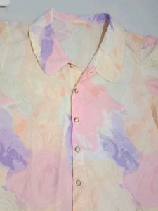 Pastel Floral Shirt