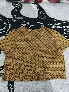 Stylish Geometric Print Top