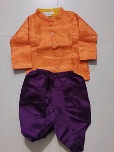 6-9 Months Old Boy-Dhoti Kurta Set