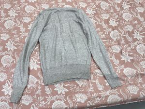 Mario Giorgi Milano — Grey Sequin Knit Cardigan
