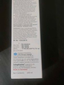Sebamed Anti-Hairloss Shampoo Wholeseller Pack -6p