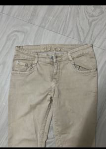Tan Skinny Fit Jeans