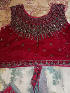 Beautiful indo western lehenga set