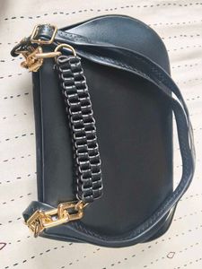 Versace Black Shoulder Bag