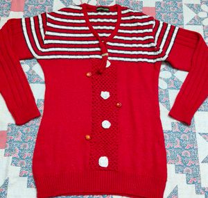 Pinterest Red Knit sweater ❤️