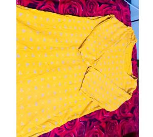 Yellow Kurti For Women