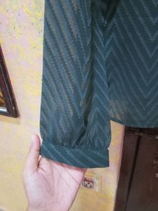 Dark Green Colour Top