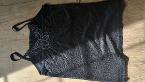Elegant Black Lace Camisole