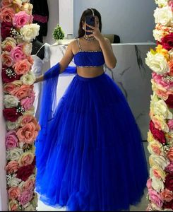 Royal Blue Lehenga Choli