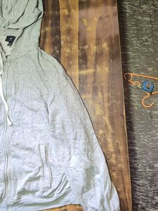 Grey H&amp;M Zip-Up Hoodie