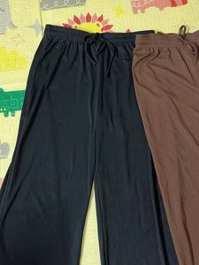 Comfy Wide Leg Pants (2 Pairs)