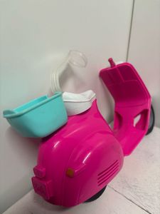 Pink barbie Scooter Playset