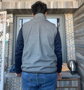Mens Grey Jacket (sleeveless)