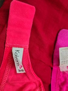 Assorted Color Bras Set