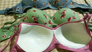 Floral Print Bras - Set of 3
