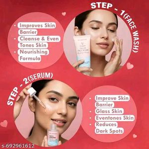 Glamveda Rice &amp; Ceramide Skincare Set