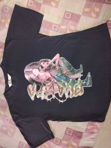 Graphic Print Cotton Tee
